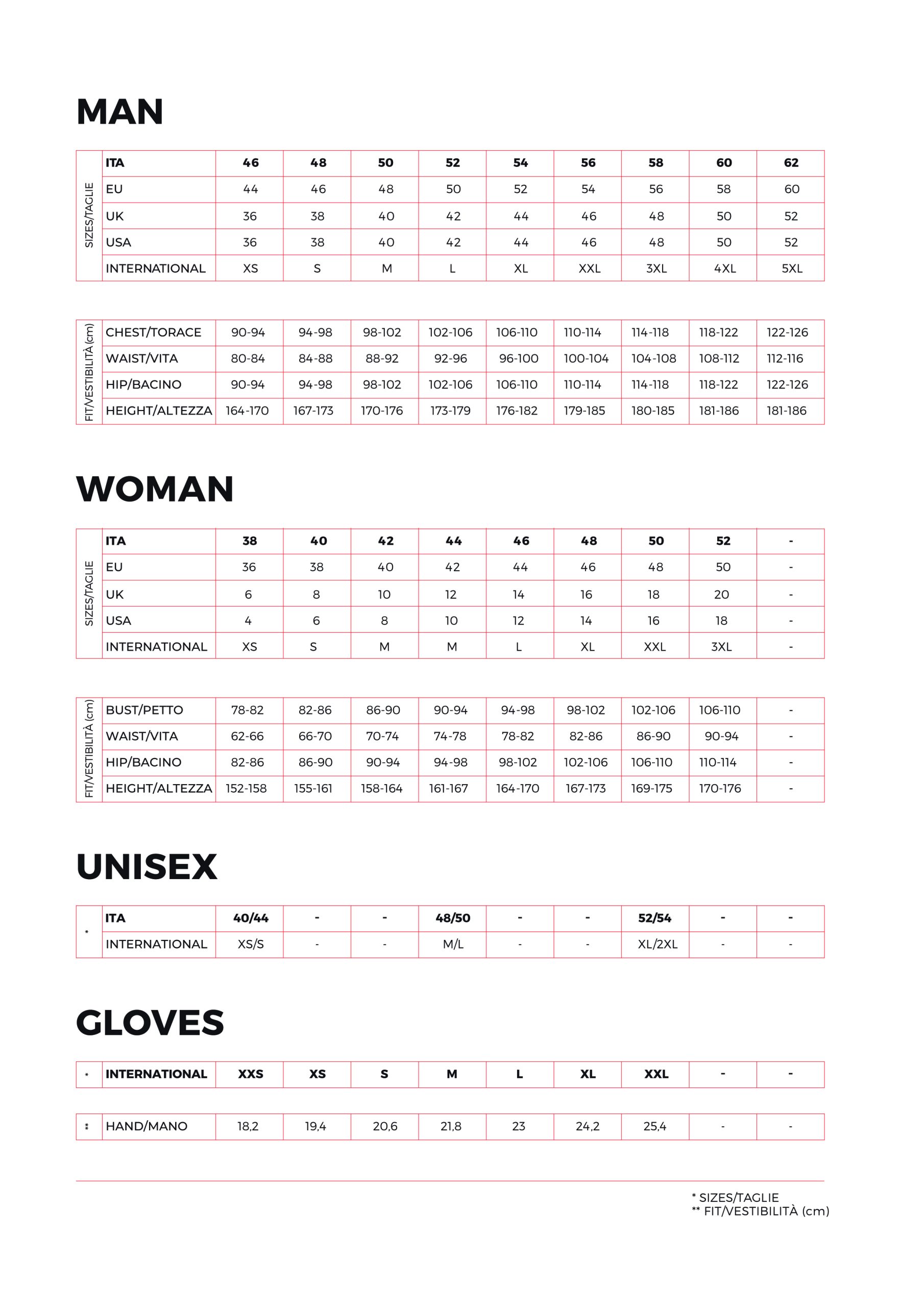 Size Guide